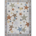 Ivory/Blue/Orange