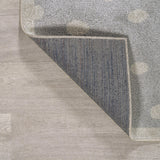 Minha Rainbow Dot Modern Machine-washable Area Rug