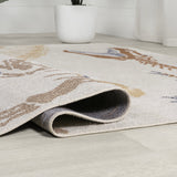Kingdarr T-rex Modern Kids Machine-washable Area Rug