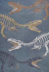 Kingdarr T-rex Modern Kids Machine-washable Area Rug