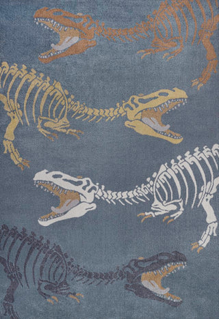 Kingdarr T-rex Modern Kids Machine-washable Area Rug