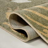 Kingdarr T-rex Modern Kids Machine-washable Area Rug