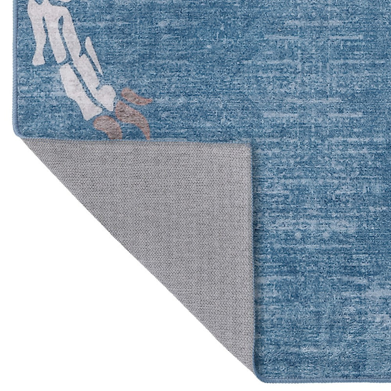 Kingdarr T-rex Modern Kids Machine-washable Area Rug