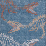 Kingdarr T-rex Modern Kids Machine-washable Area Rug