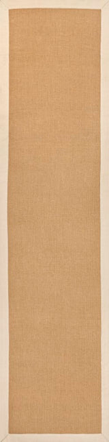 Camden Farmhouse Cottage Border Jute Area Rug