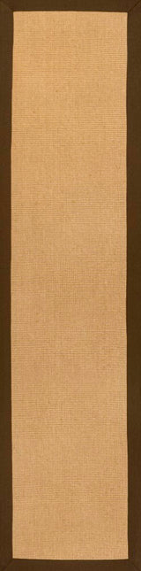 Camden Farmhouse Cottage Border Jute Area Rug
