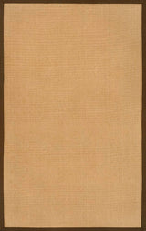 Camden Farmhouse Cottage Border Jute Area Rug
