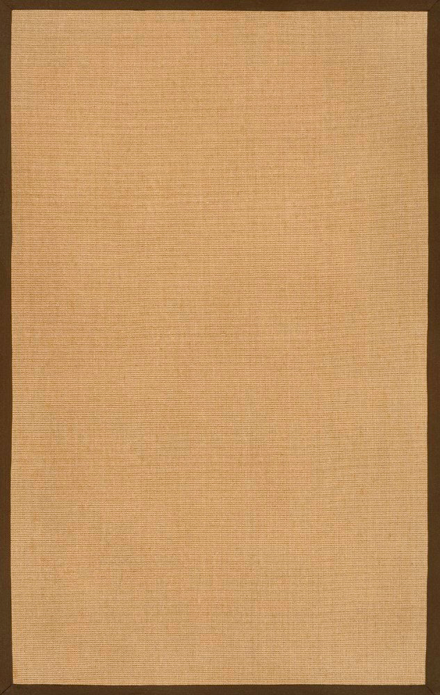 Camden Farmhouse Cottage Border Jute Area Rug