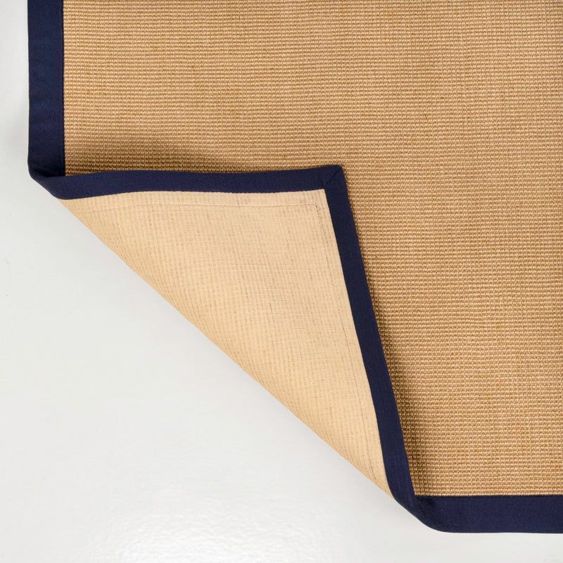 Camden Farmhouse Cottage Border Jute Area Rug