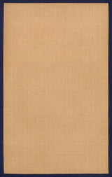 Camden Farmhouse Cottage Border Jute Area Rug