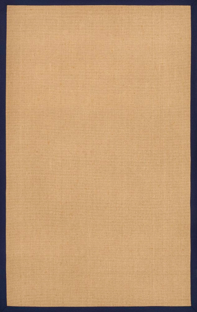 Camden Farmhouse Cottage Border Jute Area Rug