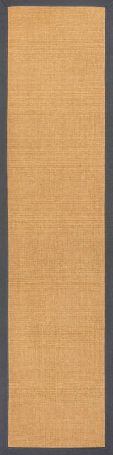 Camden Farmhouse Cottage Border Jute Area Rug