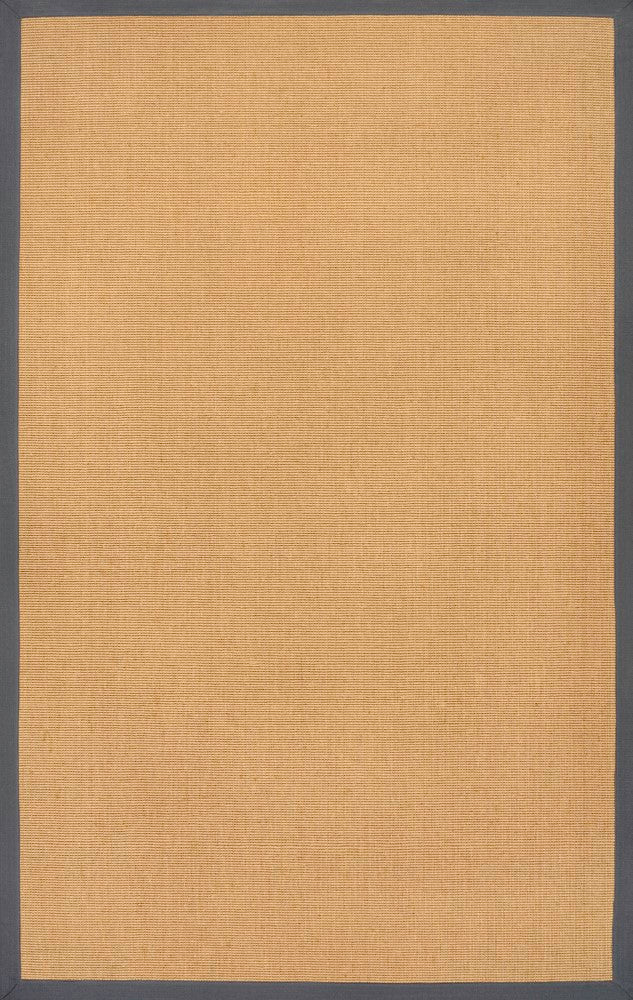 Camden Farmhouse Cottage Border Jute Area Rug