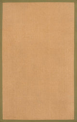 Camden Farmhouse Cottage Border Jute Area Rug