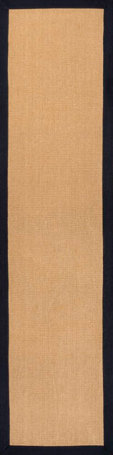 Camden Farmhouse Cottage Border Jute Area Rug
