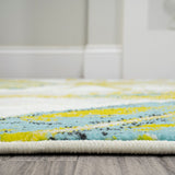 Monstera Tropical Leaves Area Rug