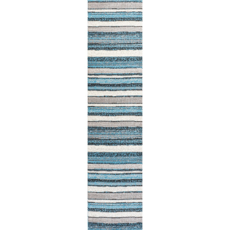 Magnolia Beach Strie' Striped Area Rug
