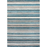 Magnolia Beach Strie' Striped Area Rug