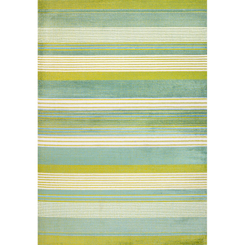 Duxbury Gradient Ticking Striped Area Rug