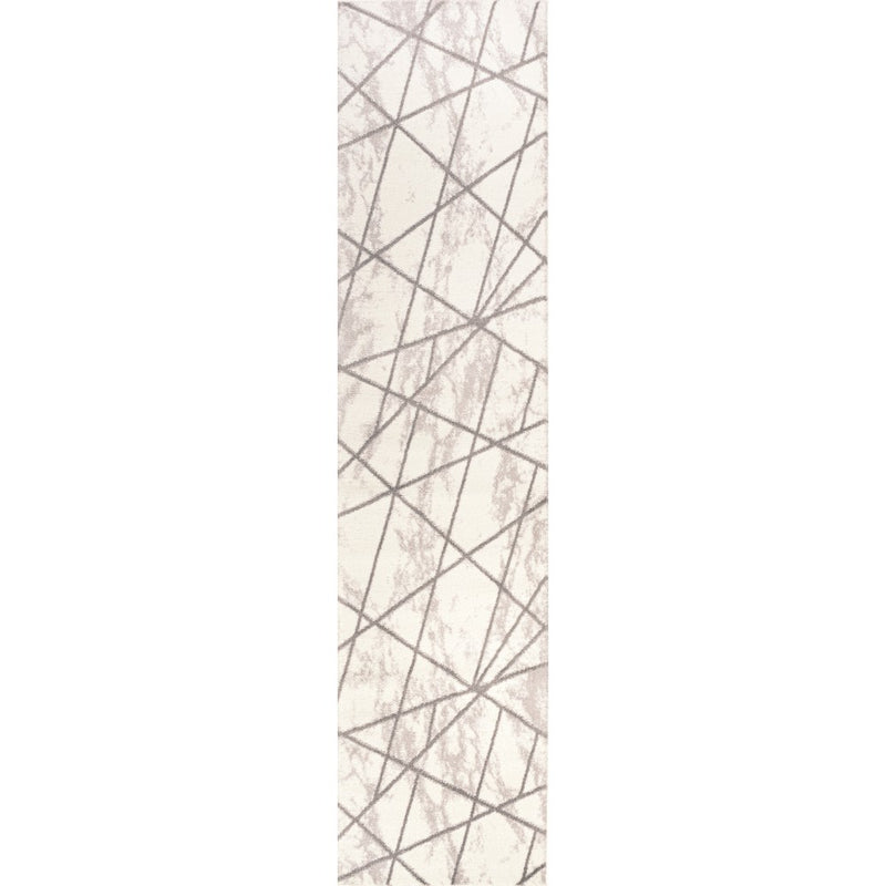 Patras Modern Geometric Marbled Area Rug
