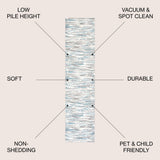 Speer Abstract Linear Stripe Area Rug