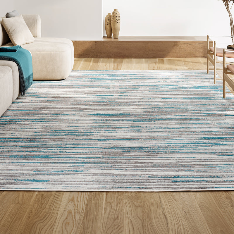Speer Abstract Linear Stripe Area Rug