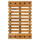 Paige Modern Classic Acacia Wood Slat Mat
