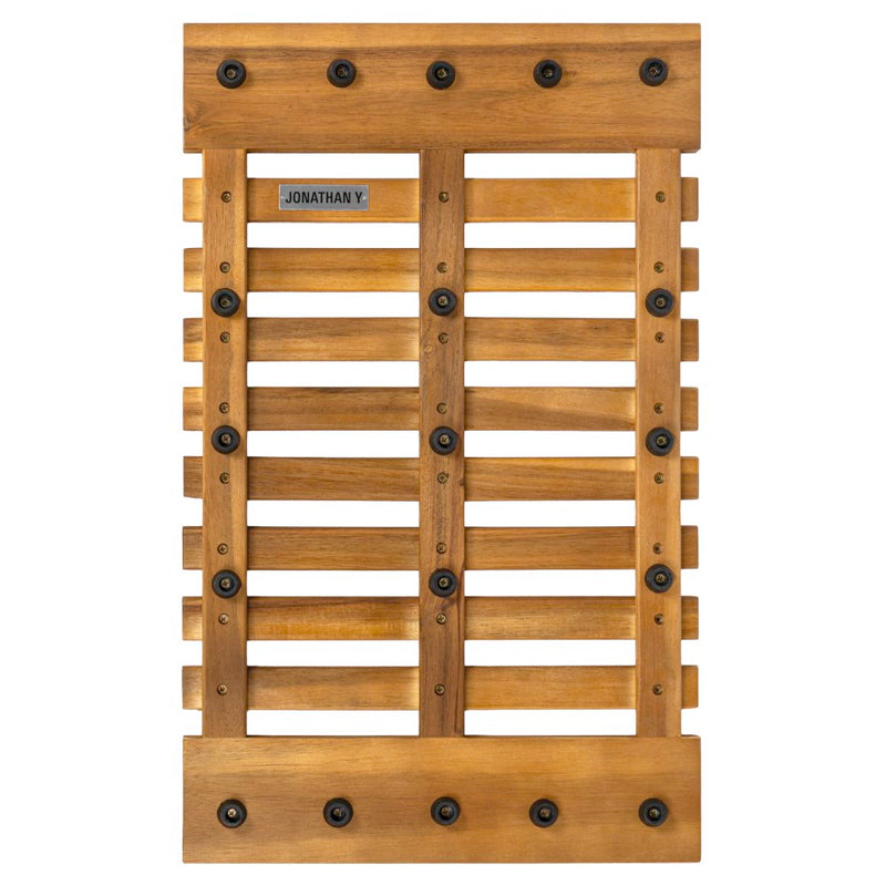 Paige Modern Classic Acacia Wood Slat Mat