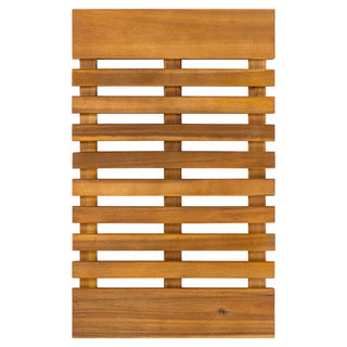 Paige Modern Classic Acacia Wood Slat Mat