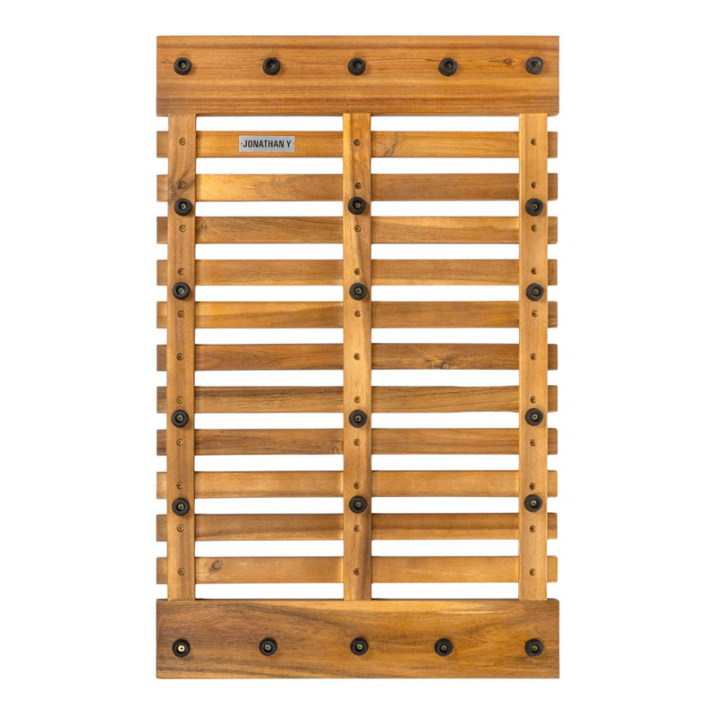 Paige Modern Classic Acacia Wood Slat Mat