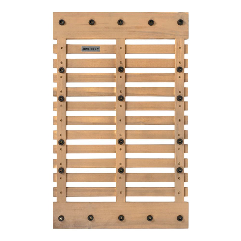 Paige Modern Classic Acacia Wood Slat Mat