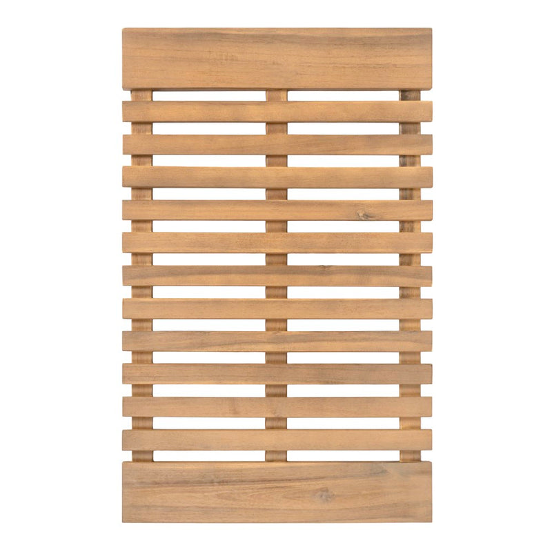 Paige Modern Classic Acacia Wood Slat Mat