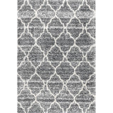 Susa Ogee Moroccan Trellis Shag Area Rug