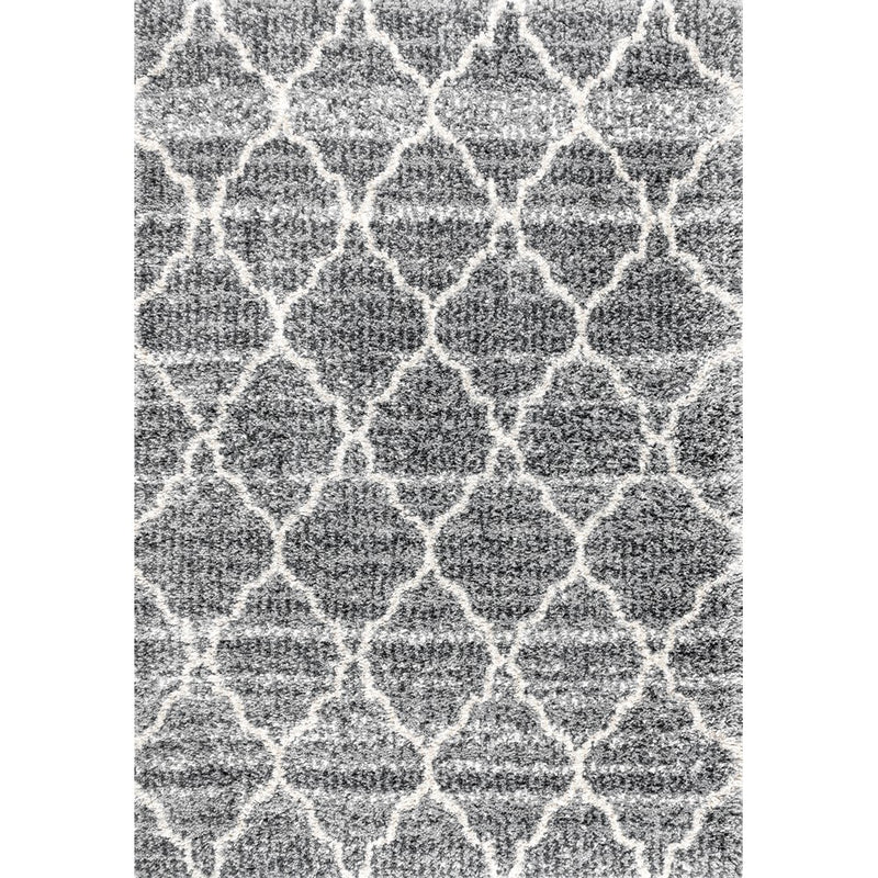 Susa Ogee Moroccan Trellis Shag Area Rug