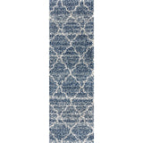Susa Ogee Moroccan Trellis Shag Area Rug