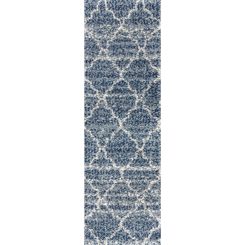 Susa Ogee Moroccan Trellis Shag Area Rug