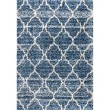 Susa Ogee Moroccan Trellis Shag Area Rug