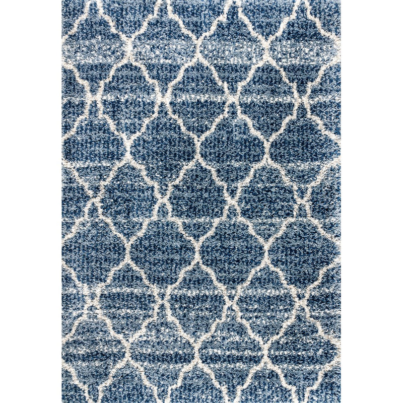 Susa Ogee Moroccan Trellis Shag Area Rug