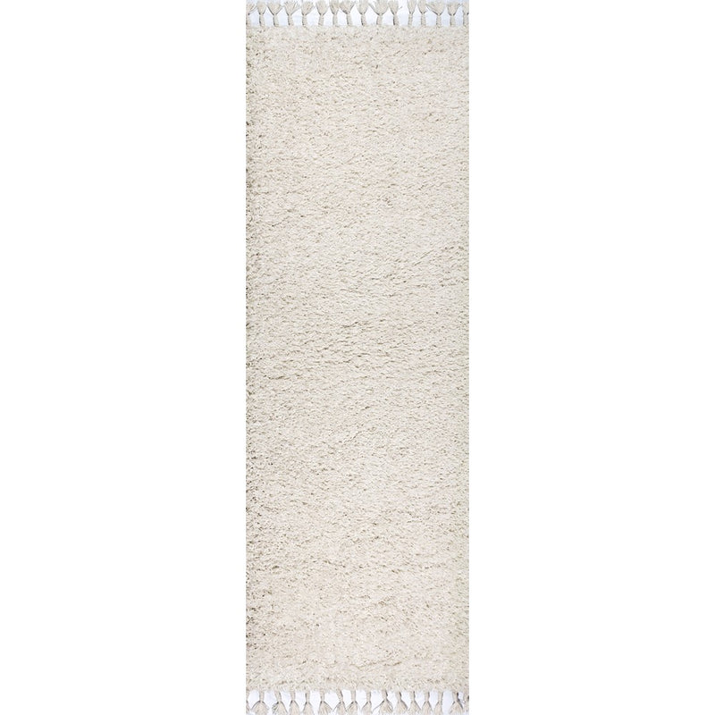 Mercer Shag Plush Tassel Area Rug
