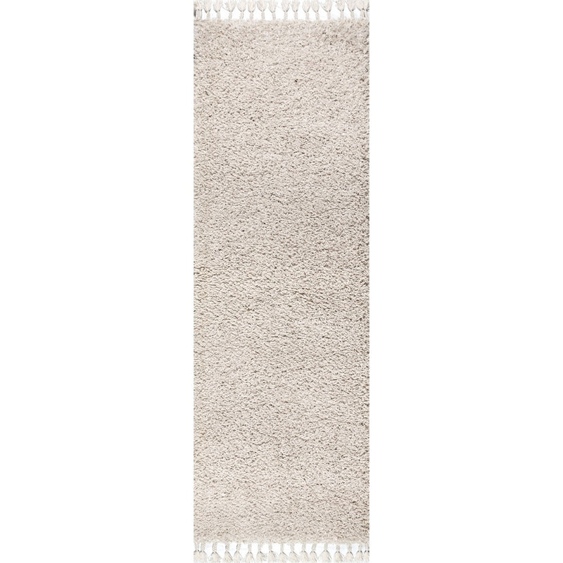 Mercer Shag Plush Tassel Area Rug