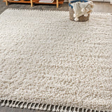 Mercer Shag Plush Tassel Area Rug