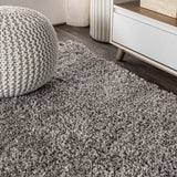 Mercer Shag Plush Tassel Area Rug