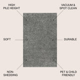 Mercer Shag Plush Area Rug