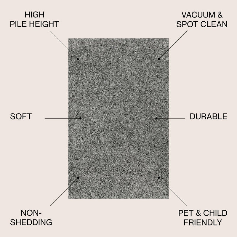 Mercer Shag Plush Area Rug