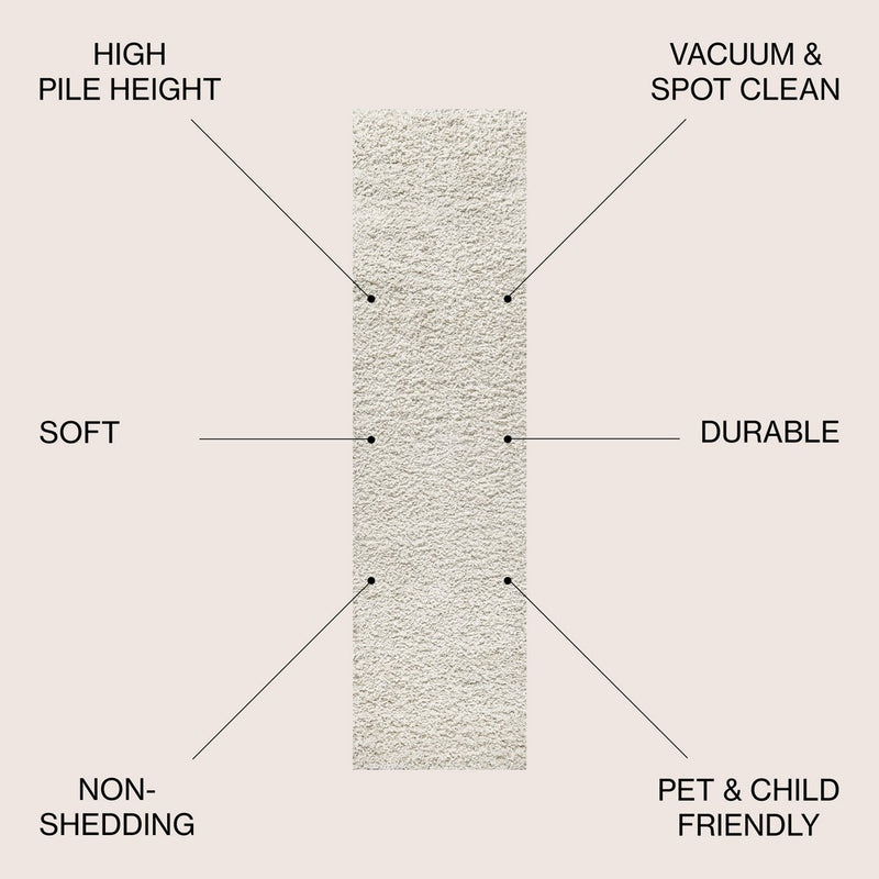 Mercer Shag Plush Area Rug
