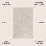Mercer Shag Plush Area Rug