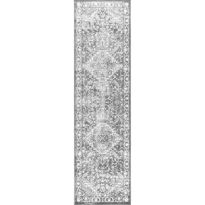 Modern Persian Vintage Medallion Area Rug