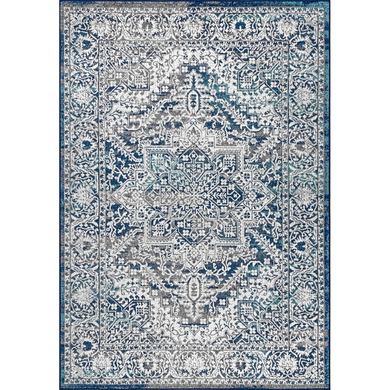 Modern Persian Vintage Medallion Area Rug
