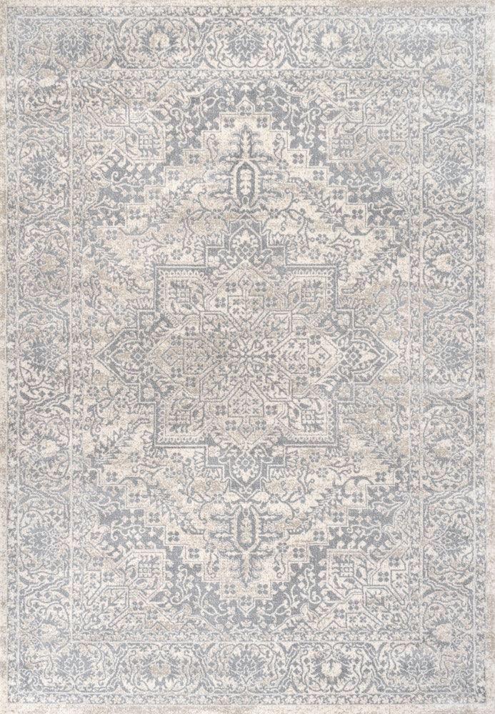 Modern Persian Vintage Medallion Area Rug