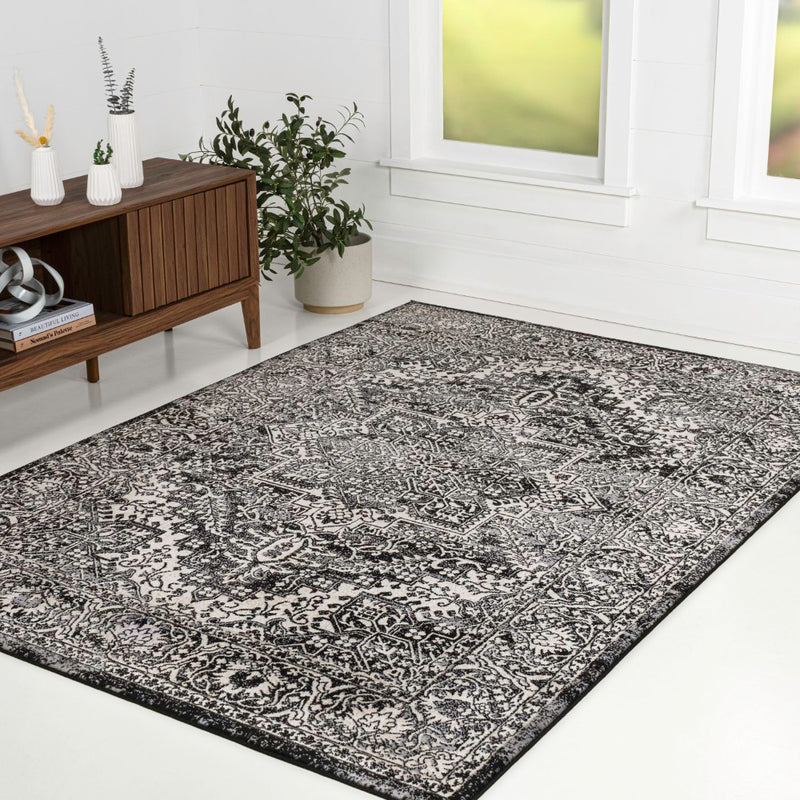 Modern Persian Vintage Medallion Area Rug